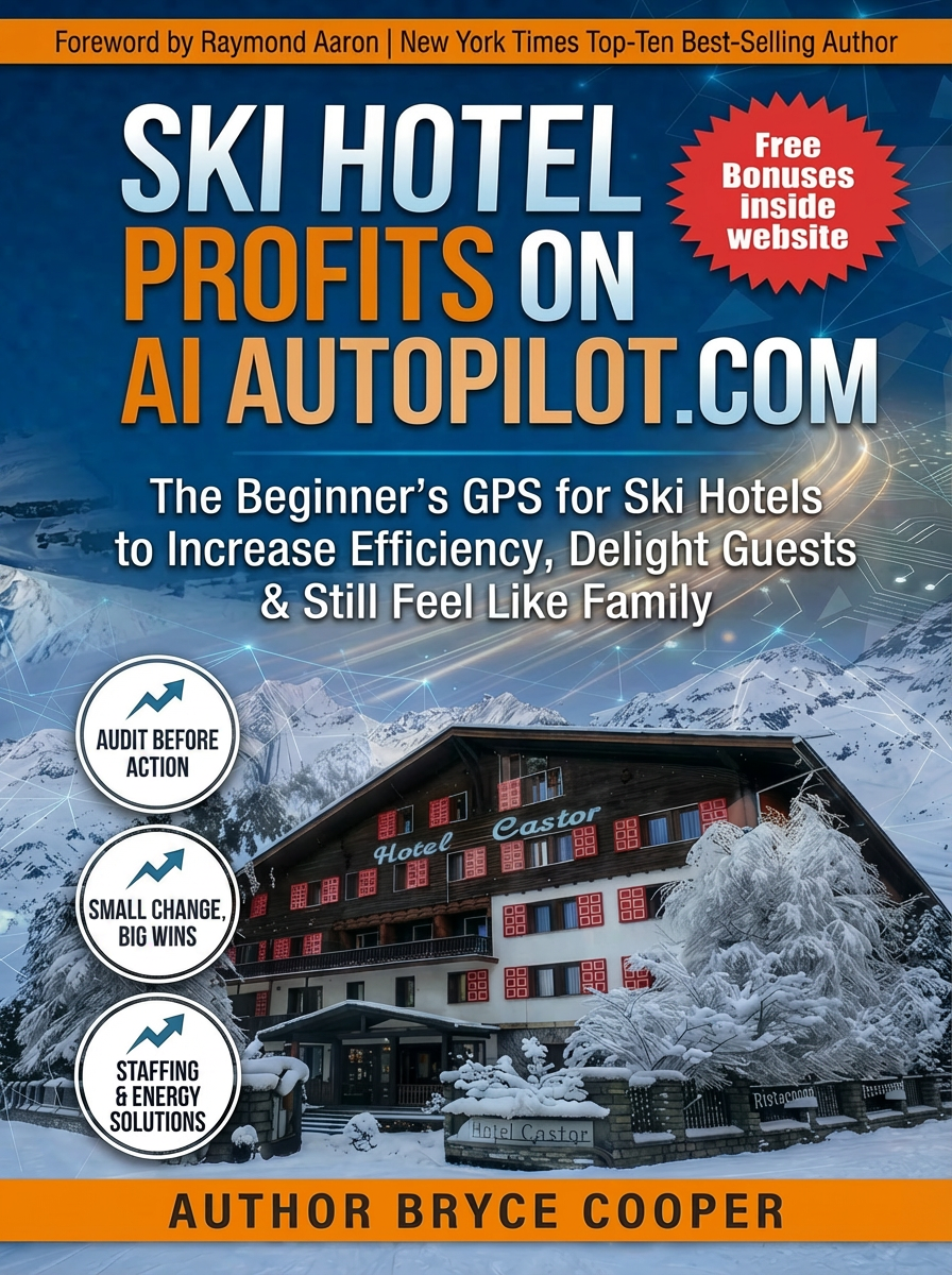 Ski Hotel Profits on AI Autopilot — book cover