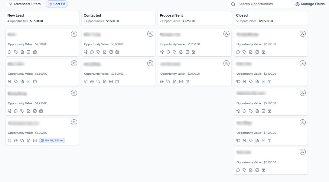 Booked client result