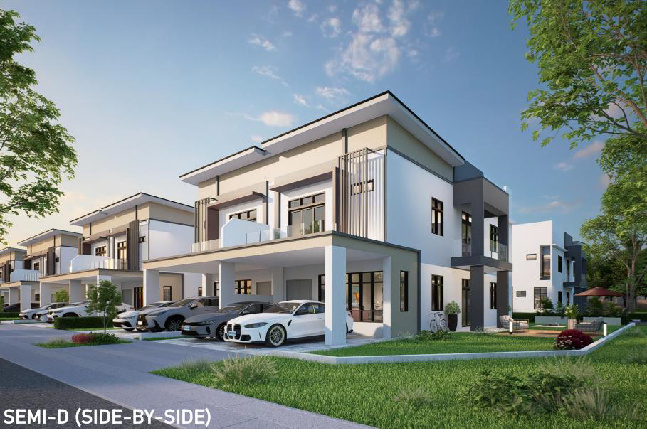 Riveria Garden Elora Cluster Homes Landed Property Iskandar Puteri Johor by KSL Holdings - From RM 1,169,000 Freehold