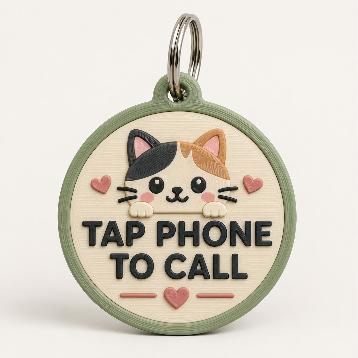 Calico Cat Tapcessory Emergency Tag