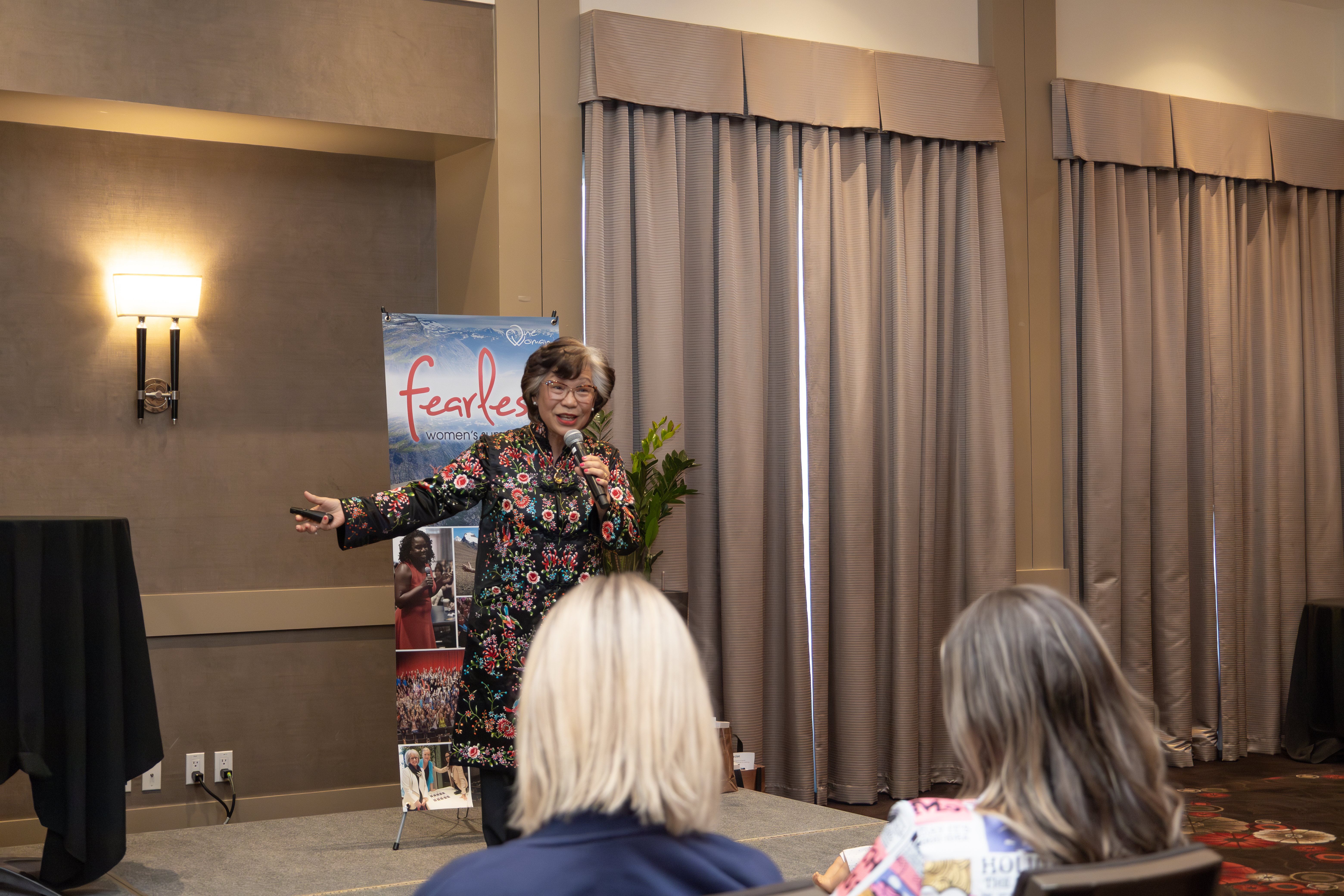 Katherine Sayson speaking
