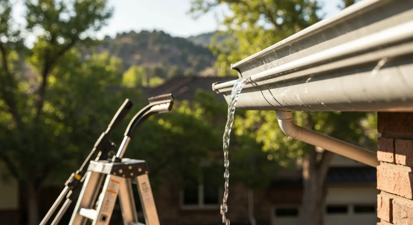 Gutter cleaning service in Arvada