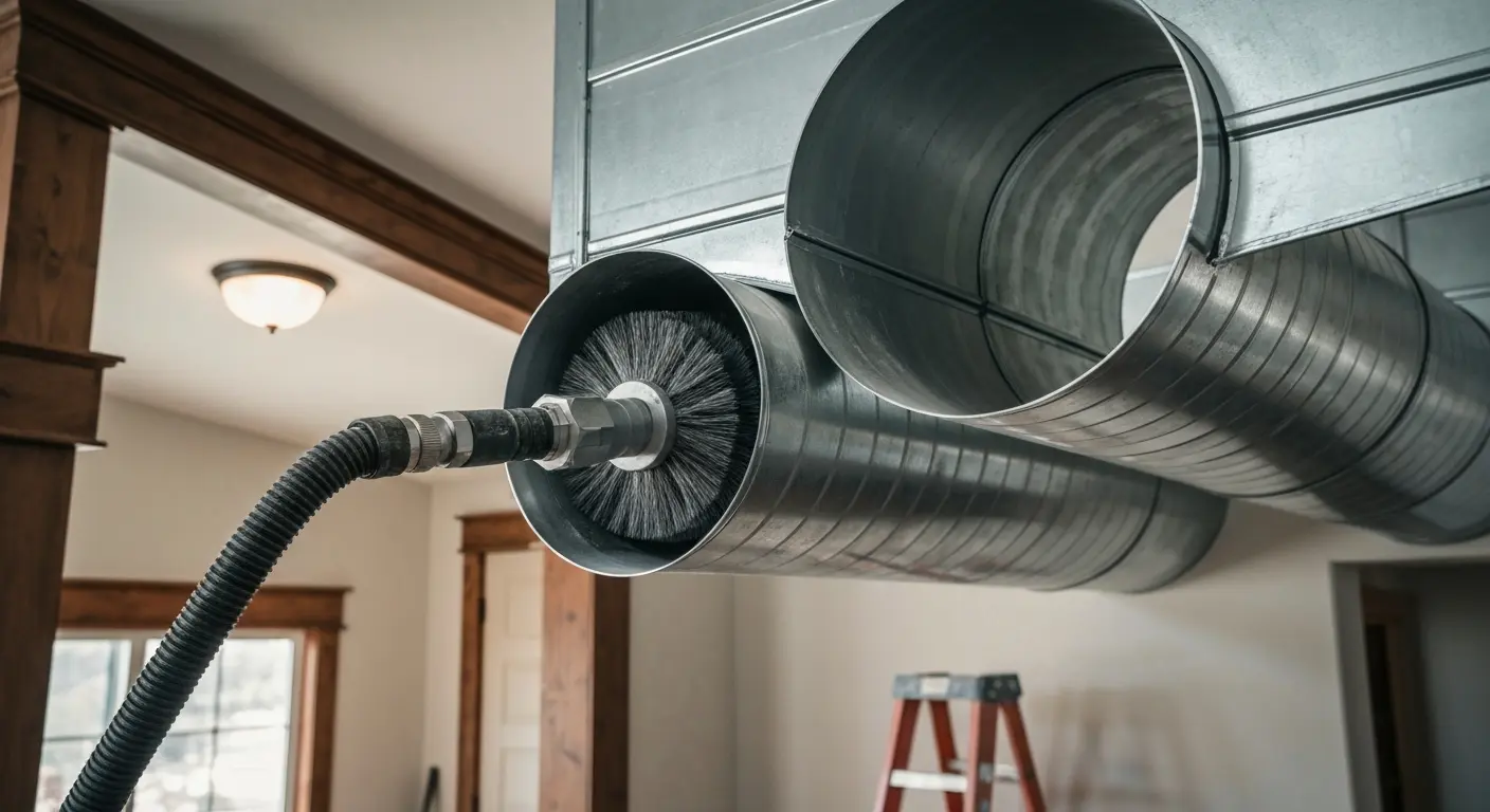 HVAC duct cleaning service