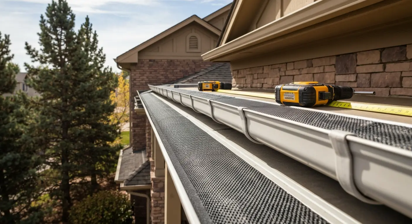 Gutter guard installation