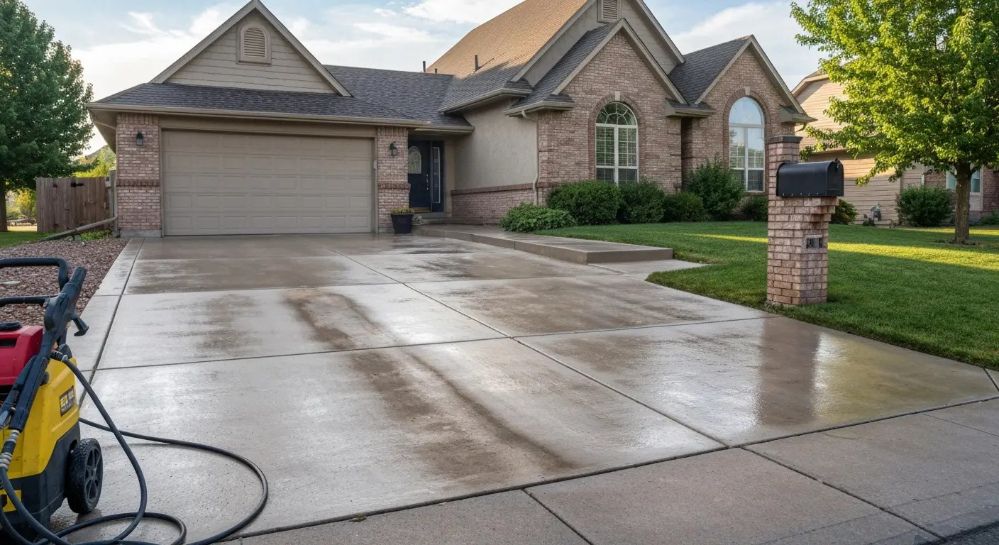 Pressure washing services in Littleton Colorado