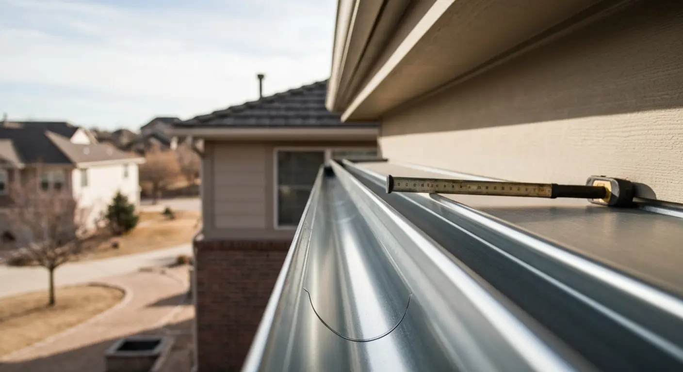 Gutter section replacement