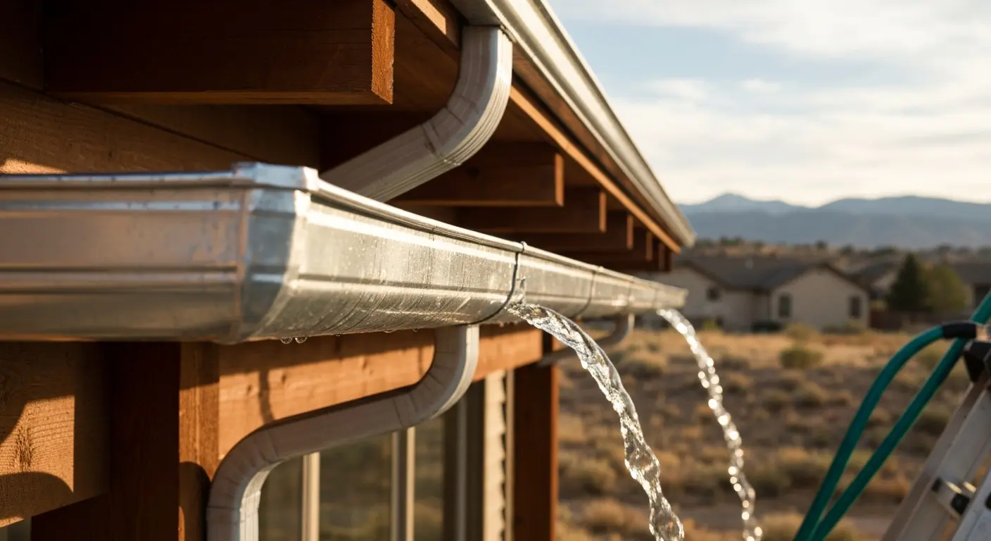 Gutter cleaning in Erie neighborhoods