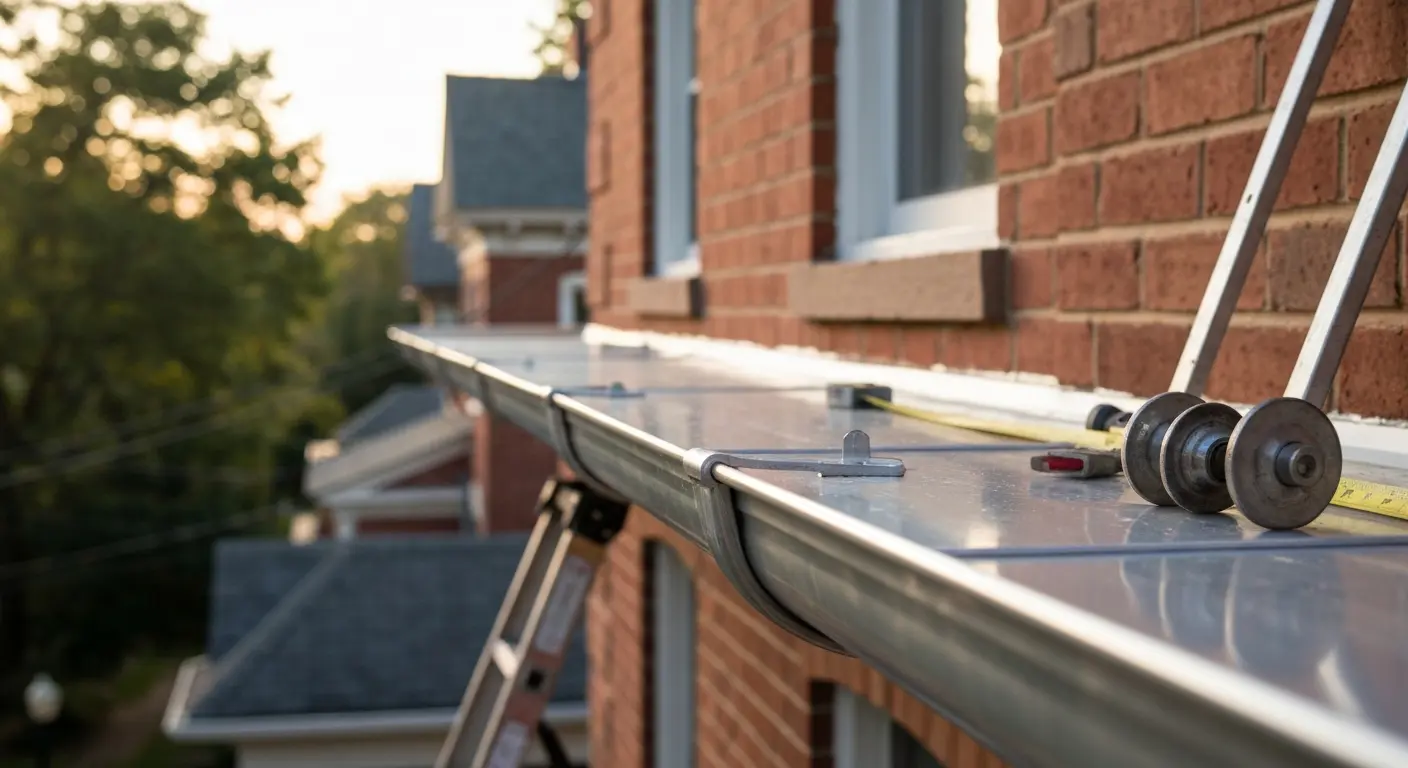 Gutter repair and replacement