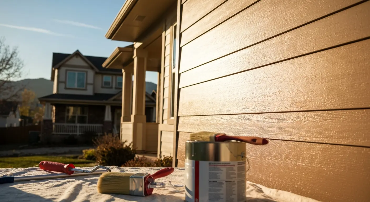 Exterior painting project