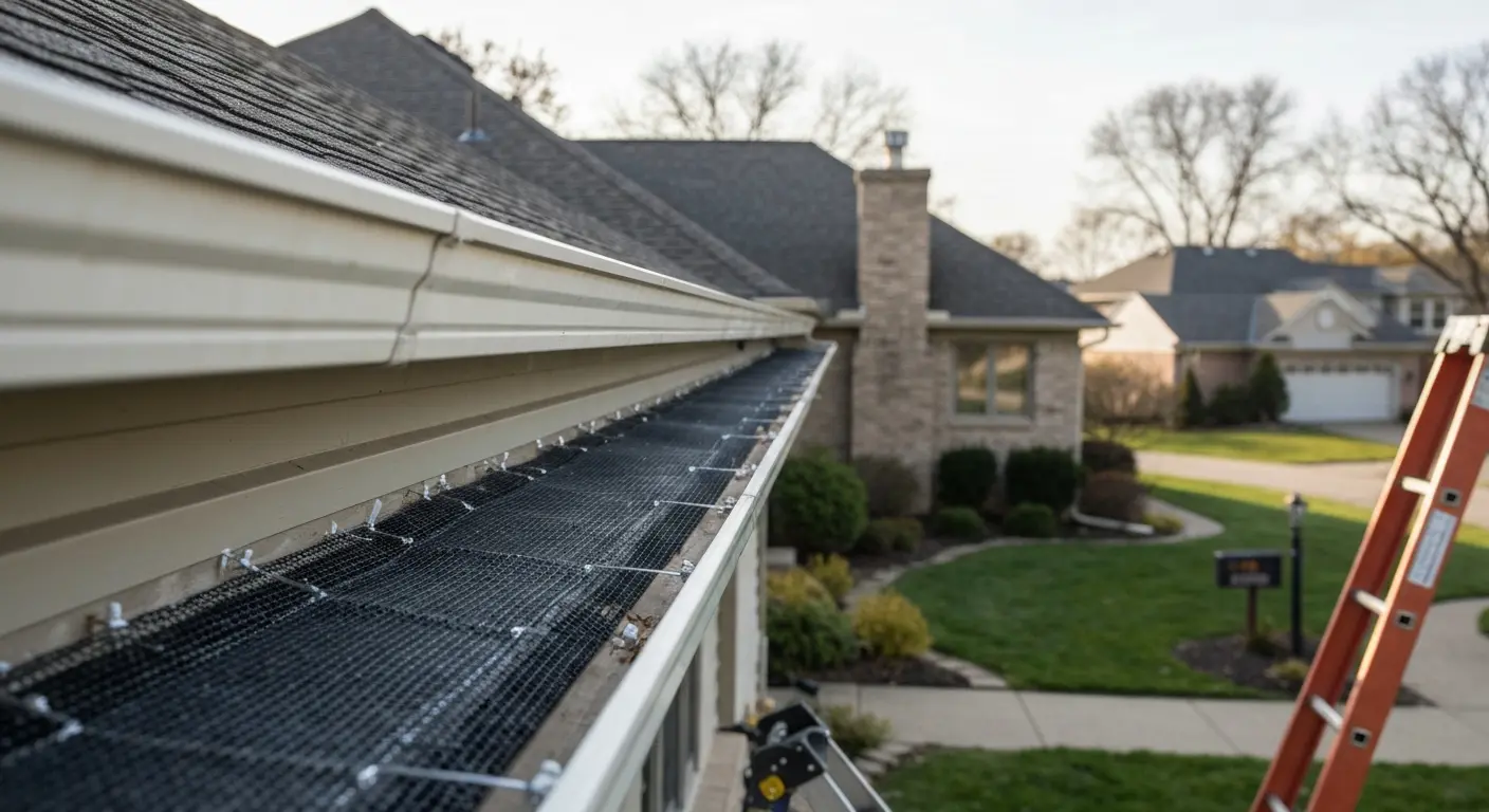 Gutter guard installation