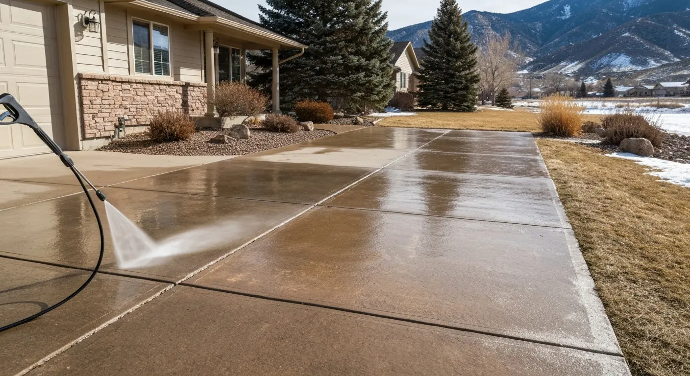 Pressure washing services