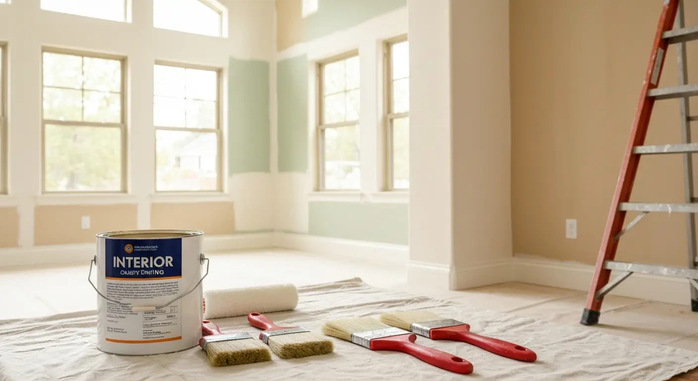 Interior painting project