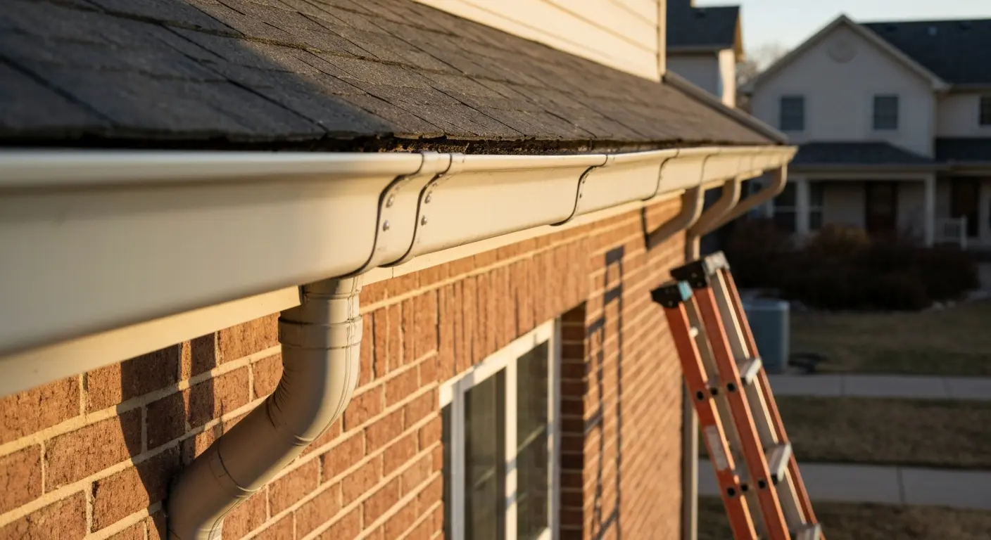 Gutter cleaning service