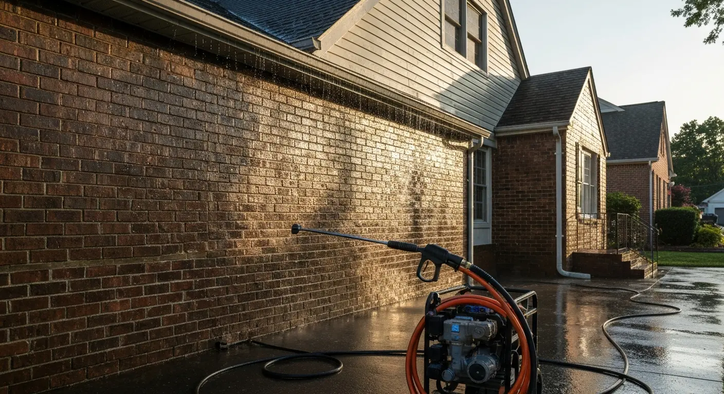 House exterior washing