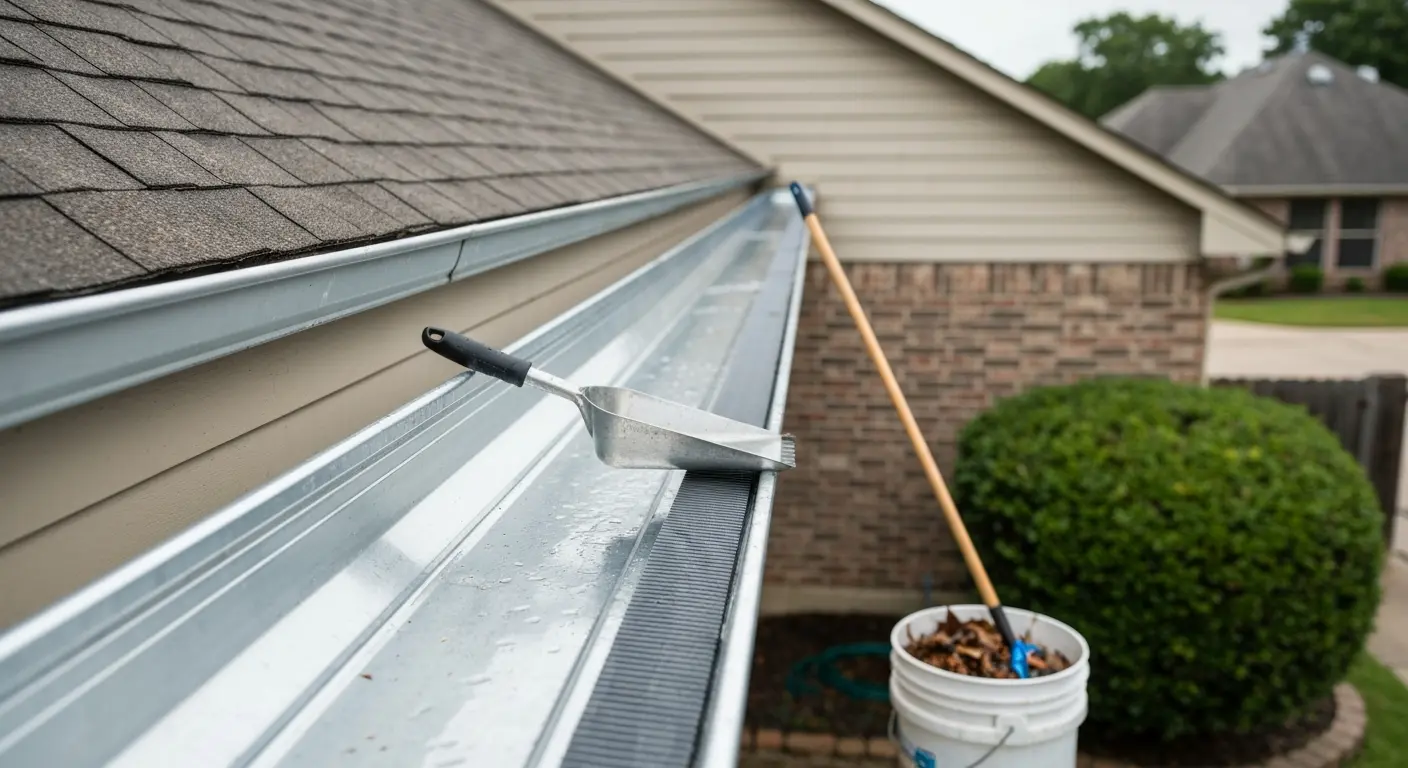 Gutter cleaning service