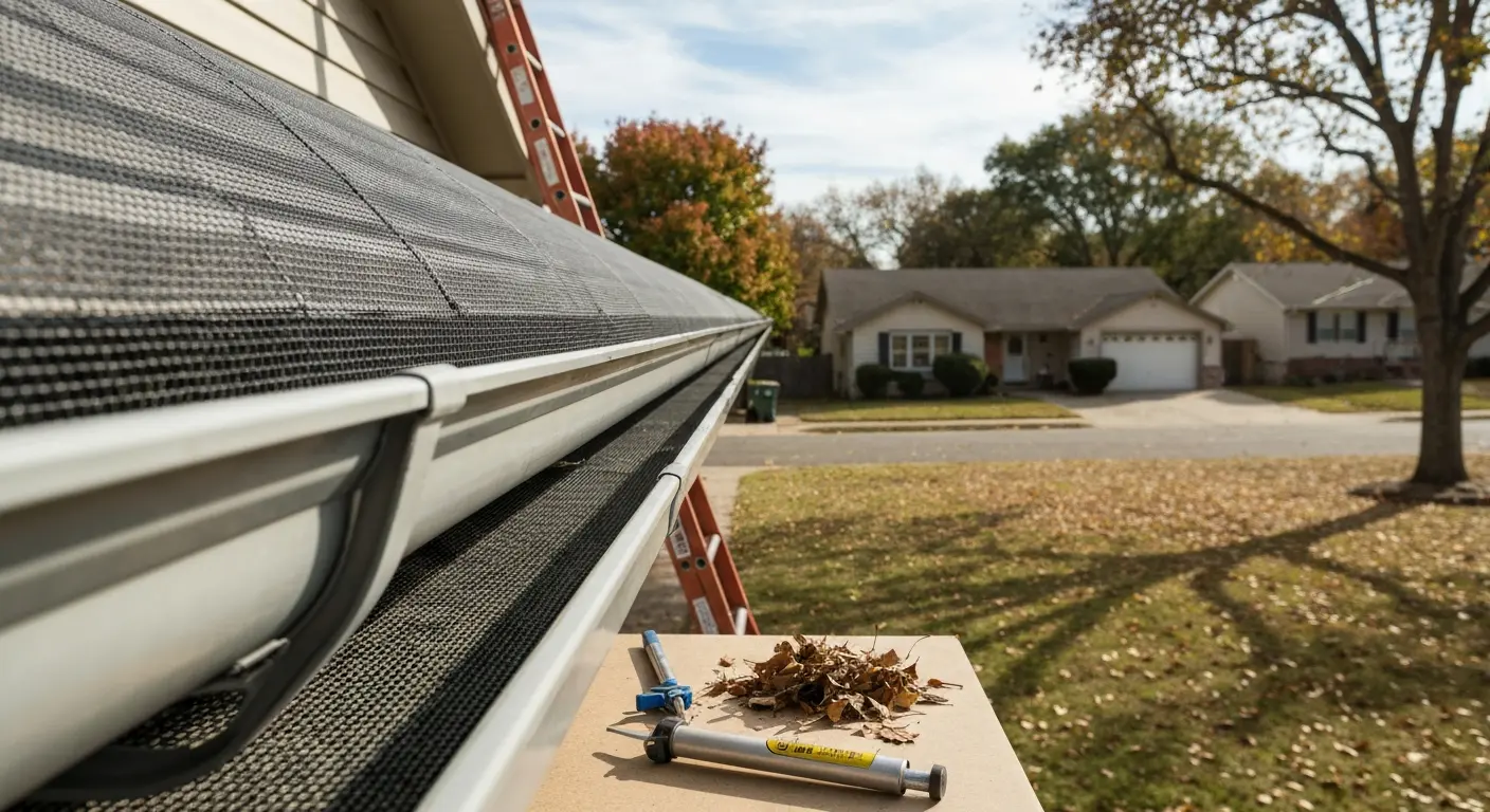 Gutter guard installation