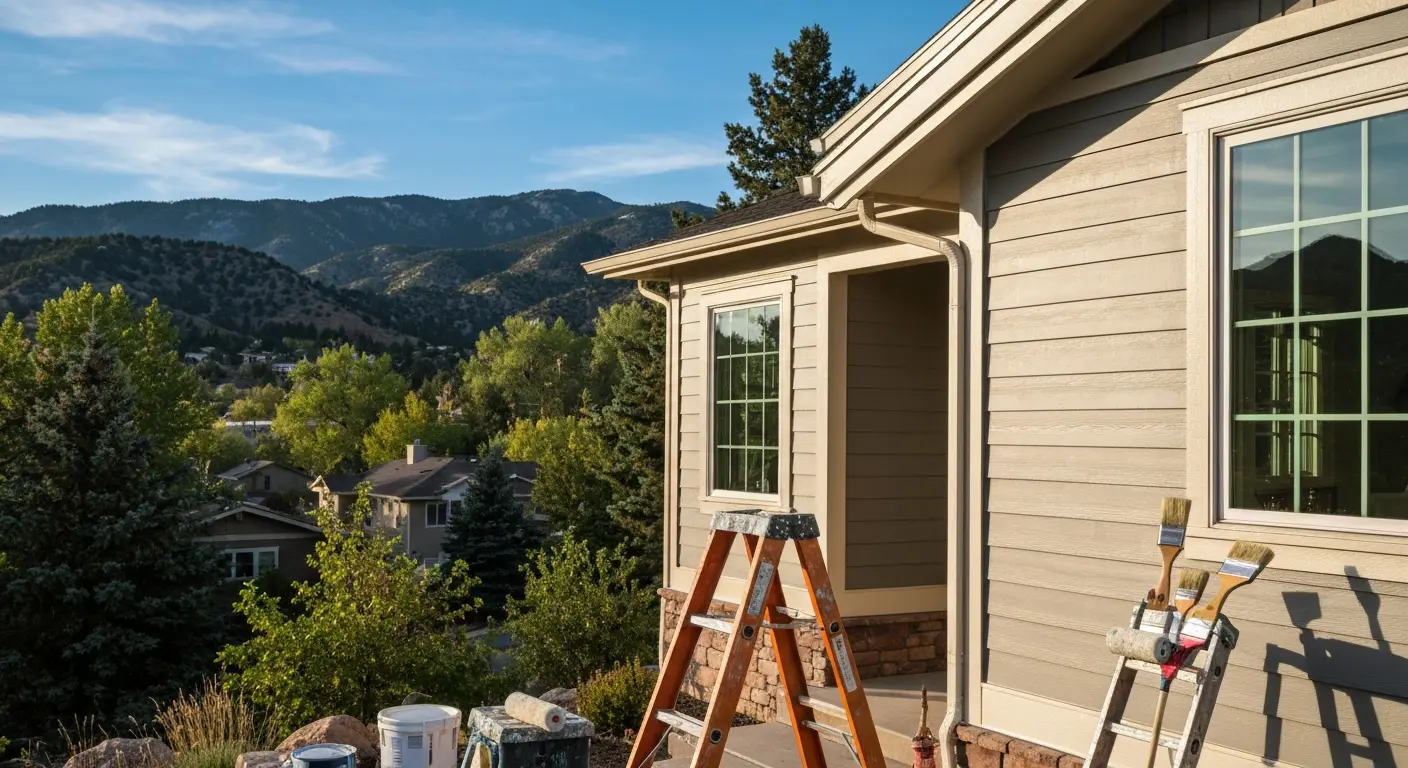 Residential exterior painting