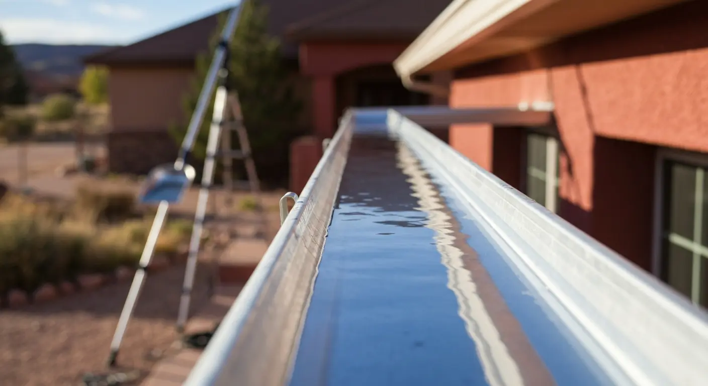 Gutter cleaning service