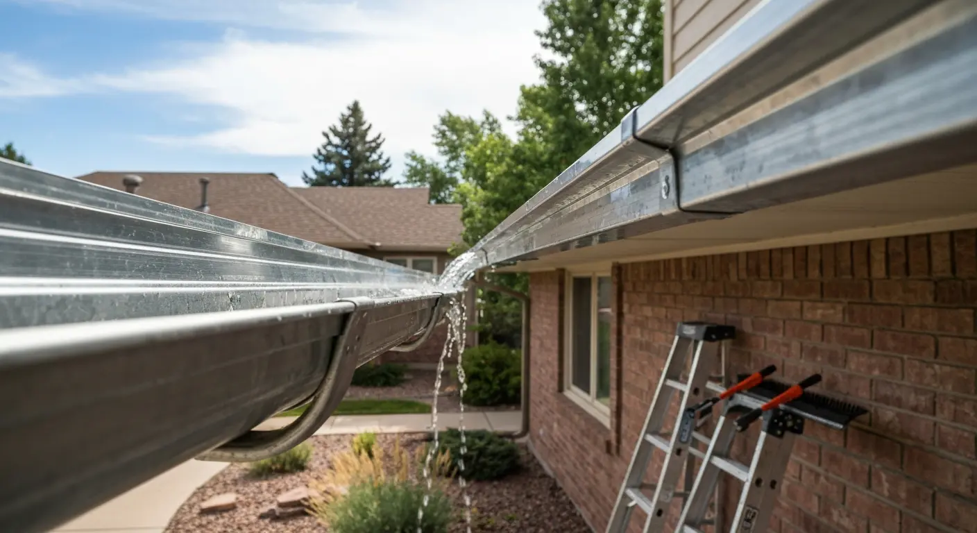 Gutter repair service