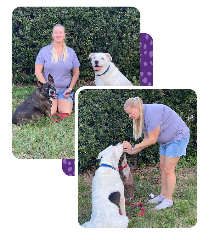 Joy Endsley, founder of D&T Dog Training