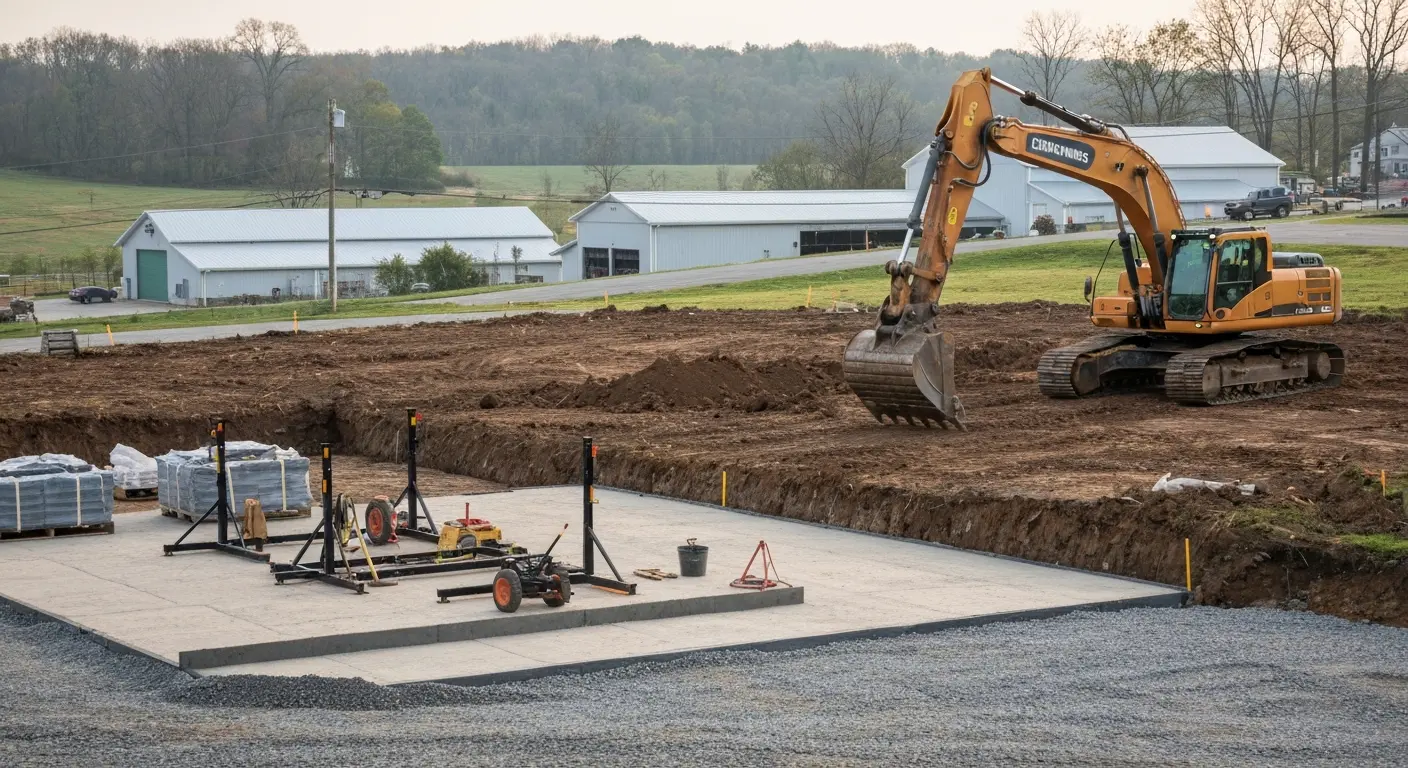 Commercial excavation services