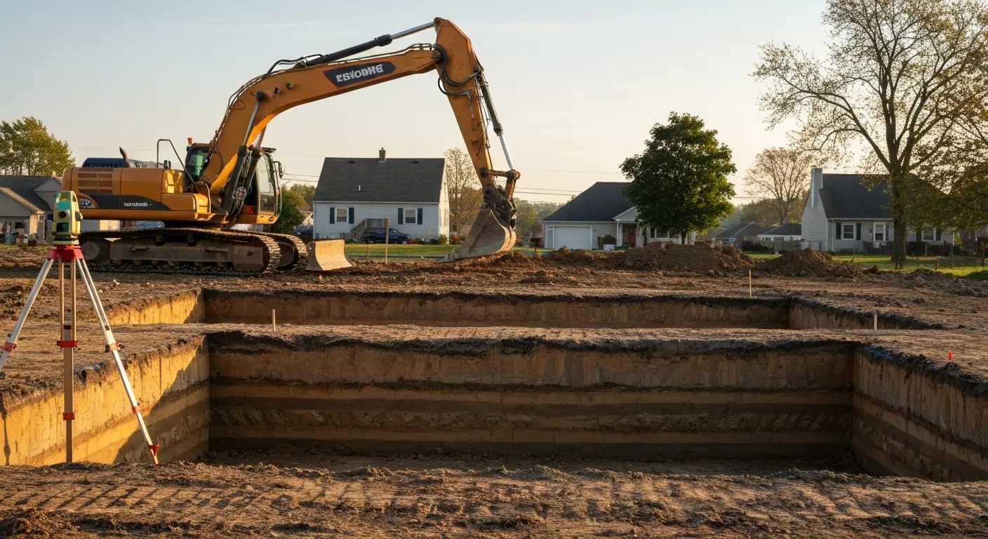 Residential excavation service