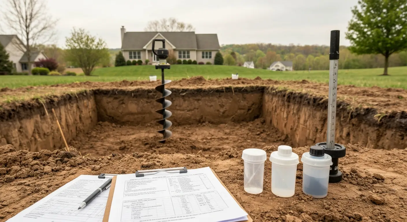 Pre-purchase septic evaluation