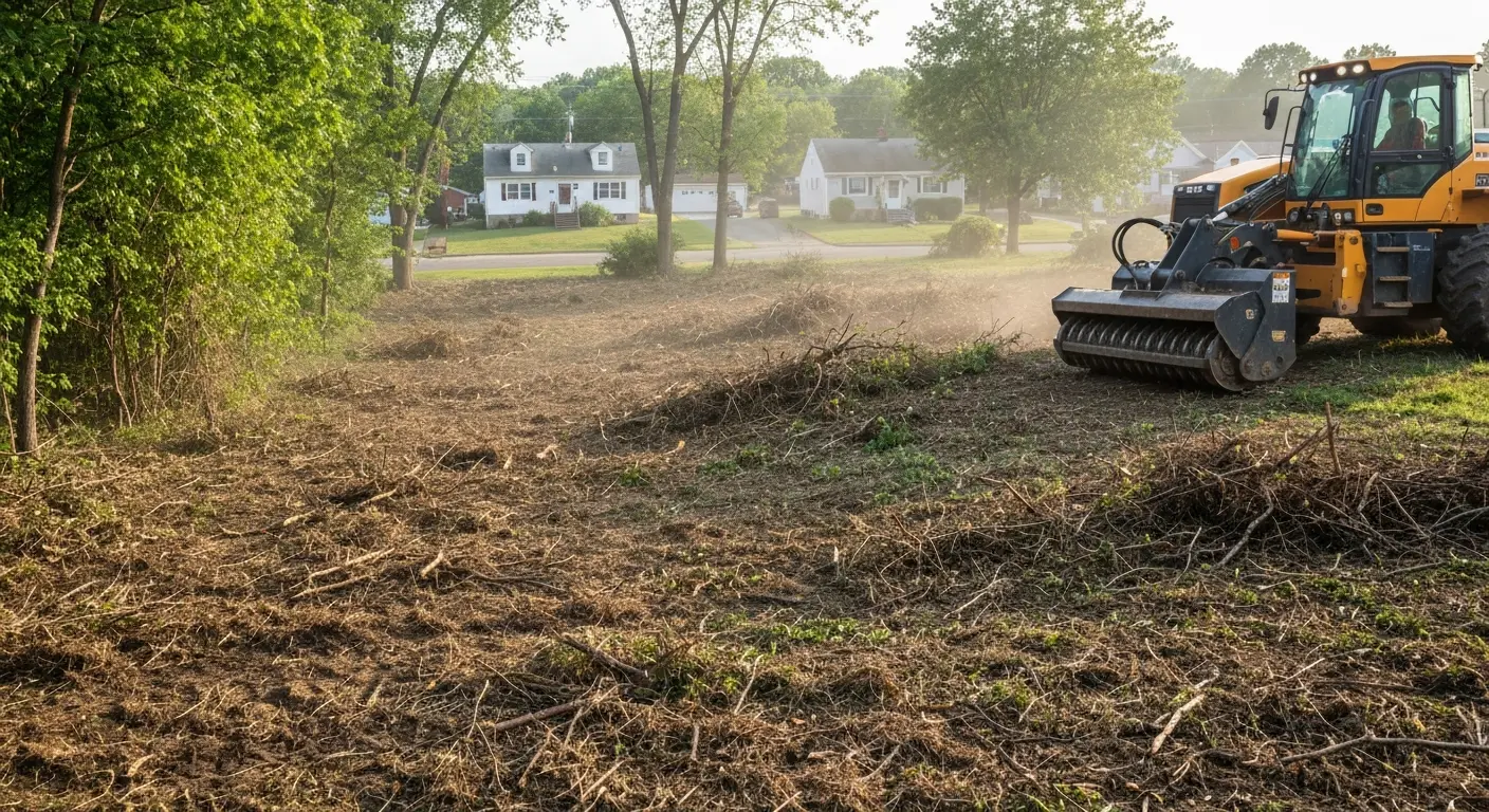 Forestry mulching service