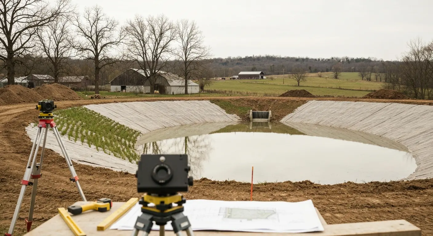 Pond installation