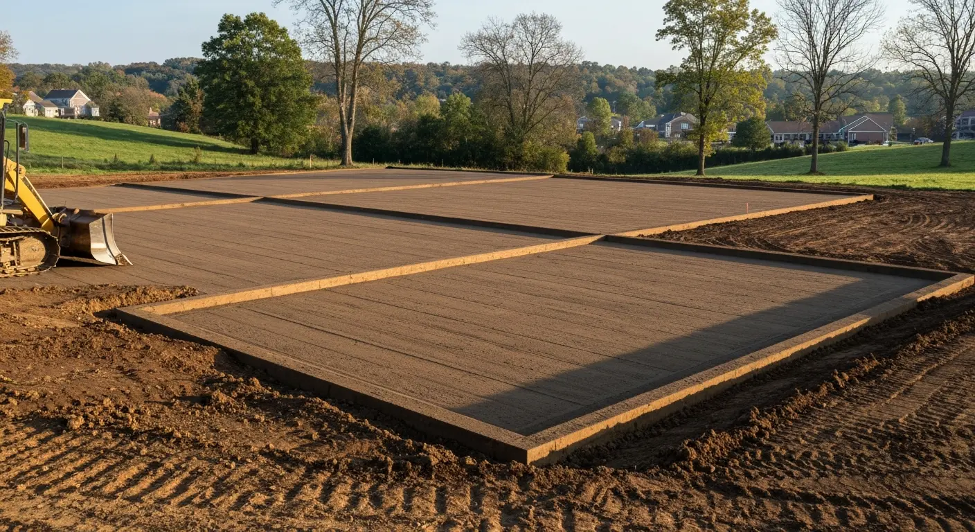 Land grading and site prep