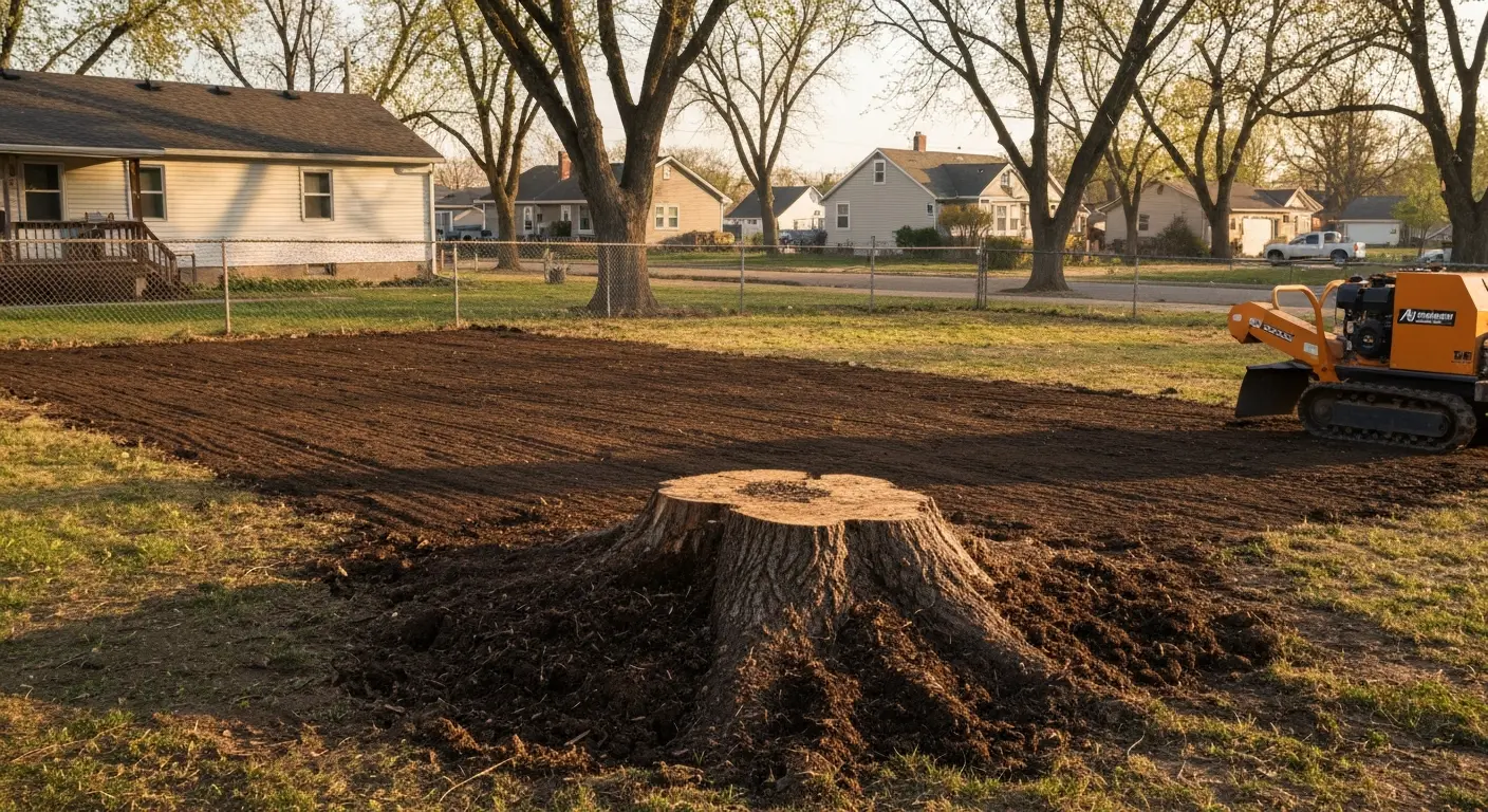 Tree and stump removal