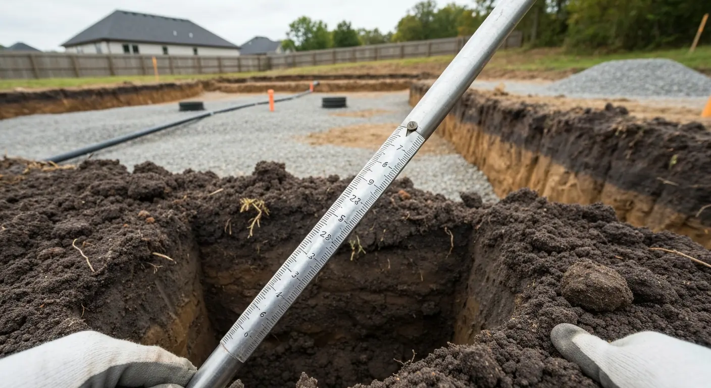 Drain field testing