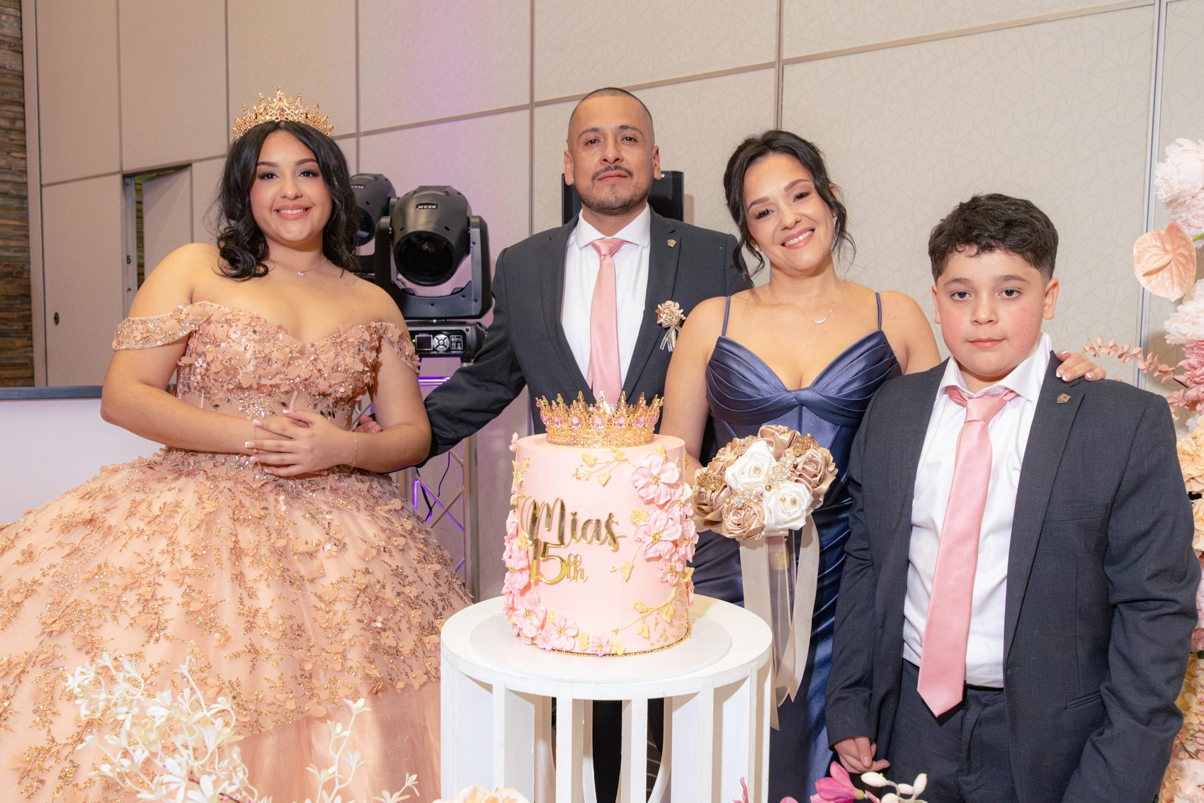 Mia's quinceañera, photograph 22