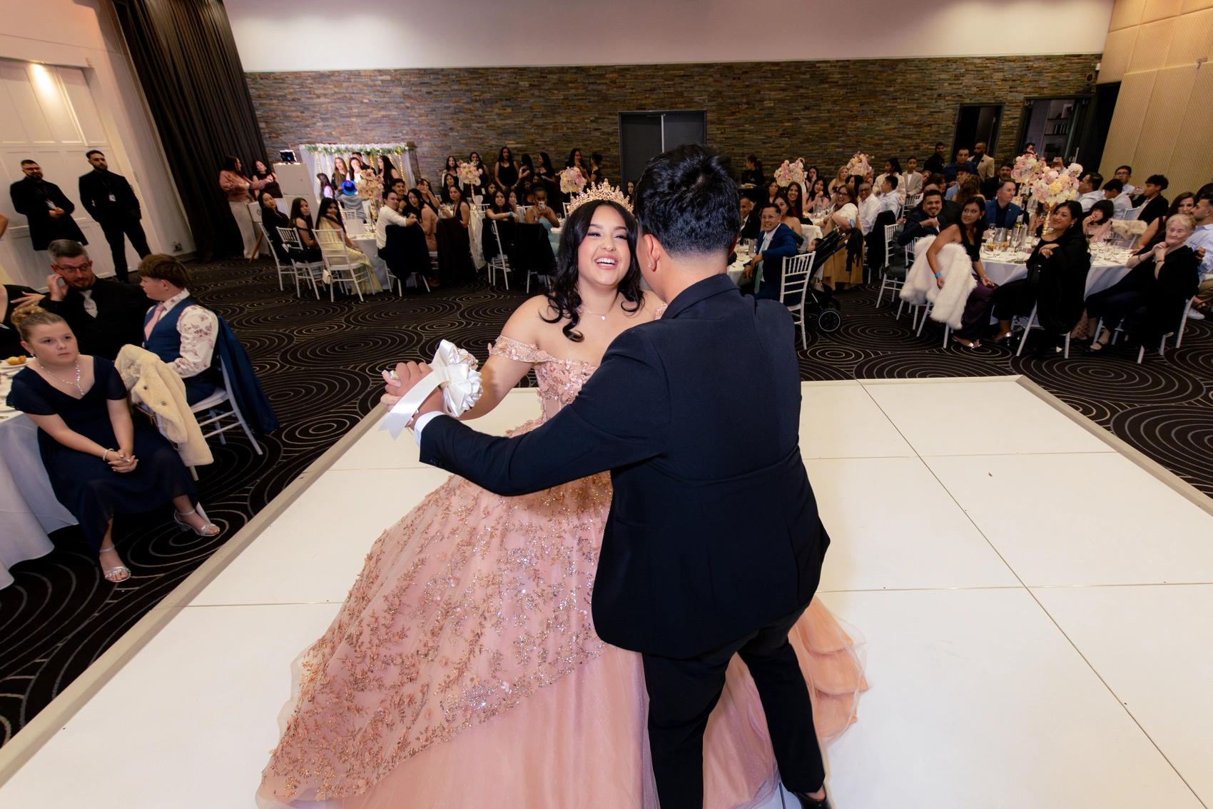 Mia's quinceañera, photograph 26