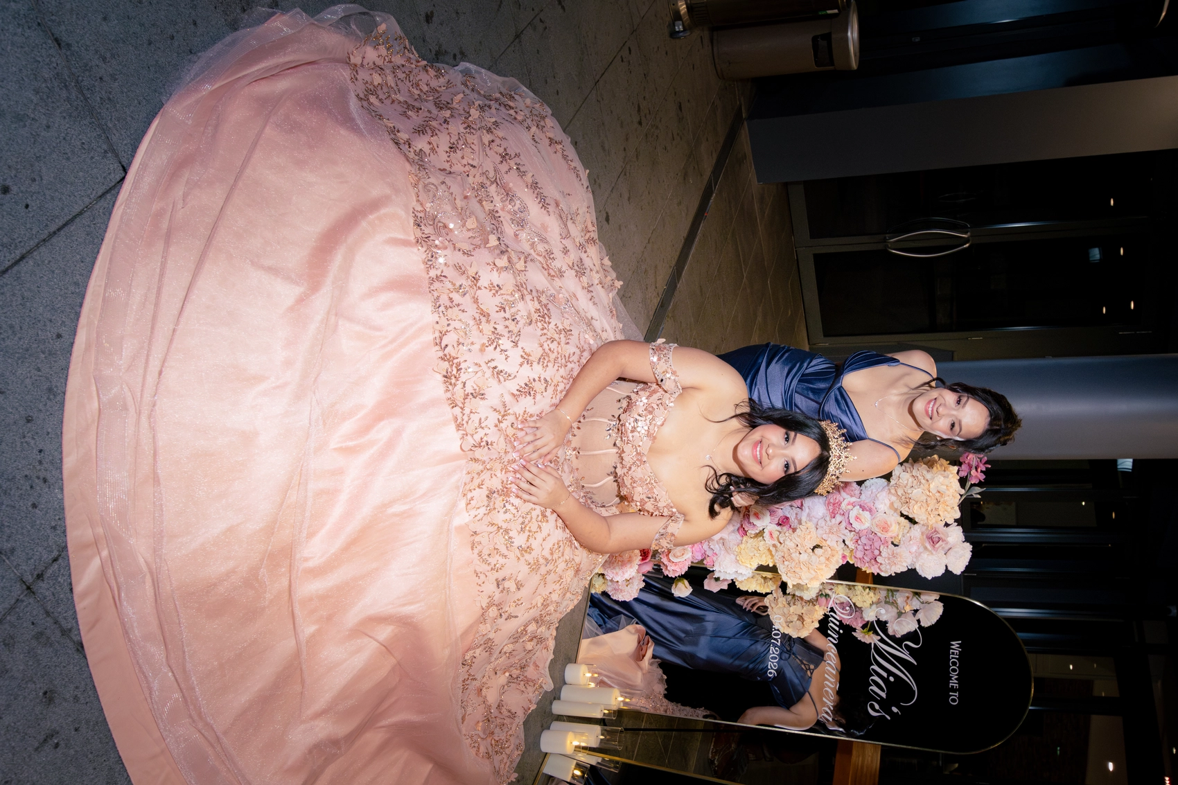 Mia's quinceañera, photograph 30