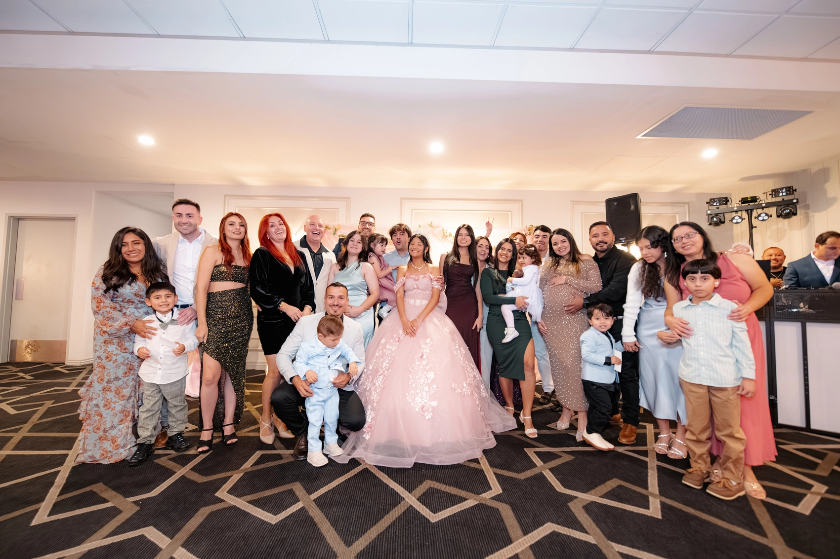 Leia's quinceañera, photograph 2