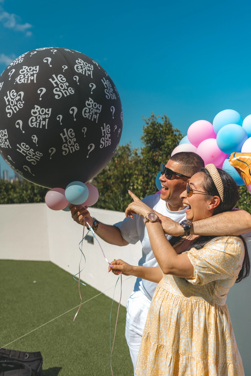 Gender reveal photography in Sydney 2