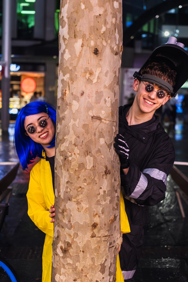 Halloween street portrait session in Sydney 2