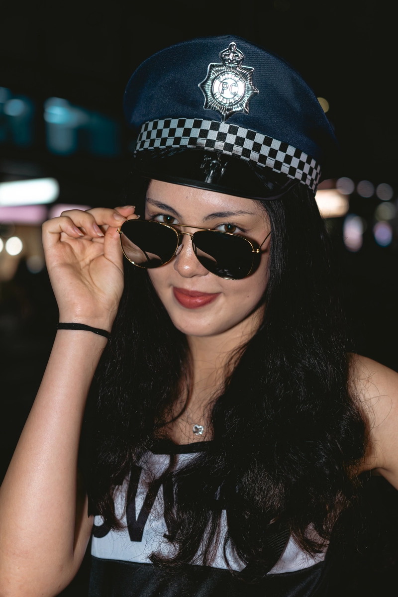 Halloween street portrait session in Sydney 7