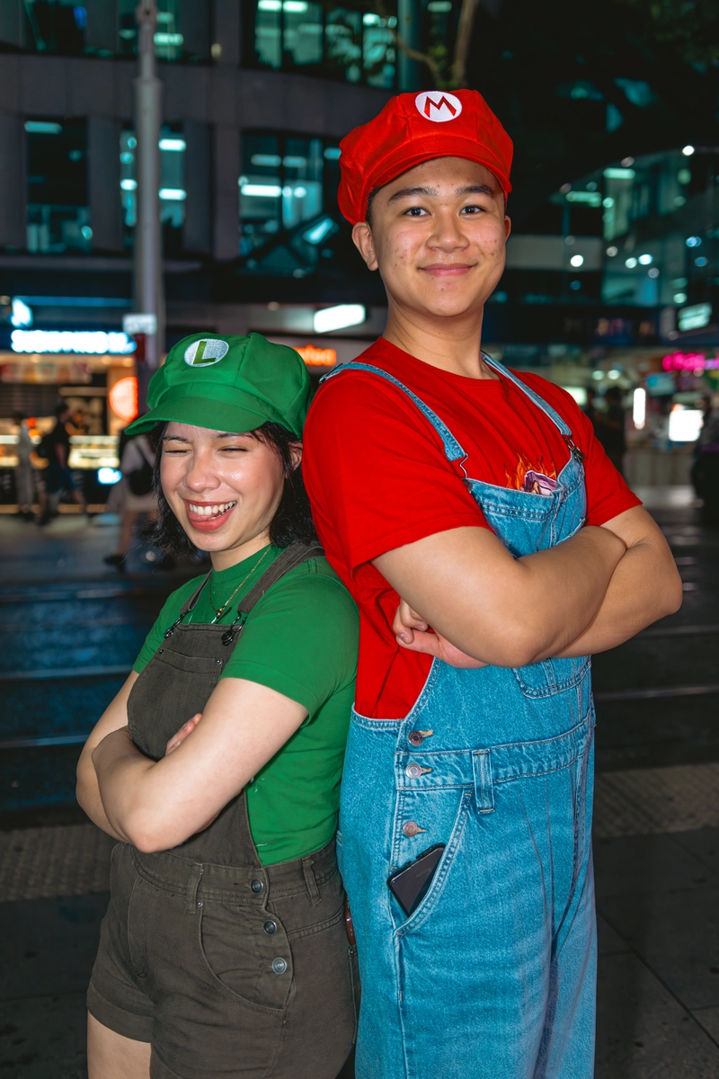 Halloween street portrait session in Sydney 5