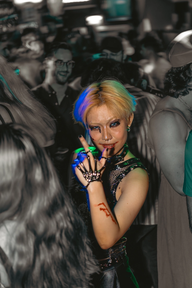 Halloween street portrait session in Sydney 13