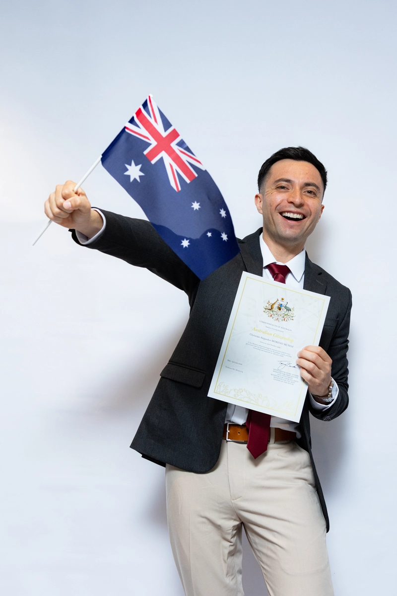 New citizen celebration portrait session in Sydney 10
