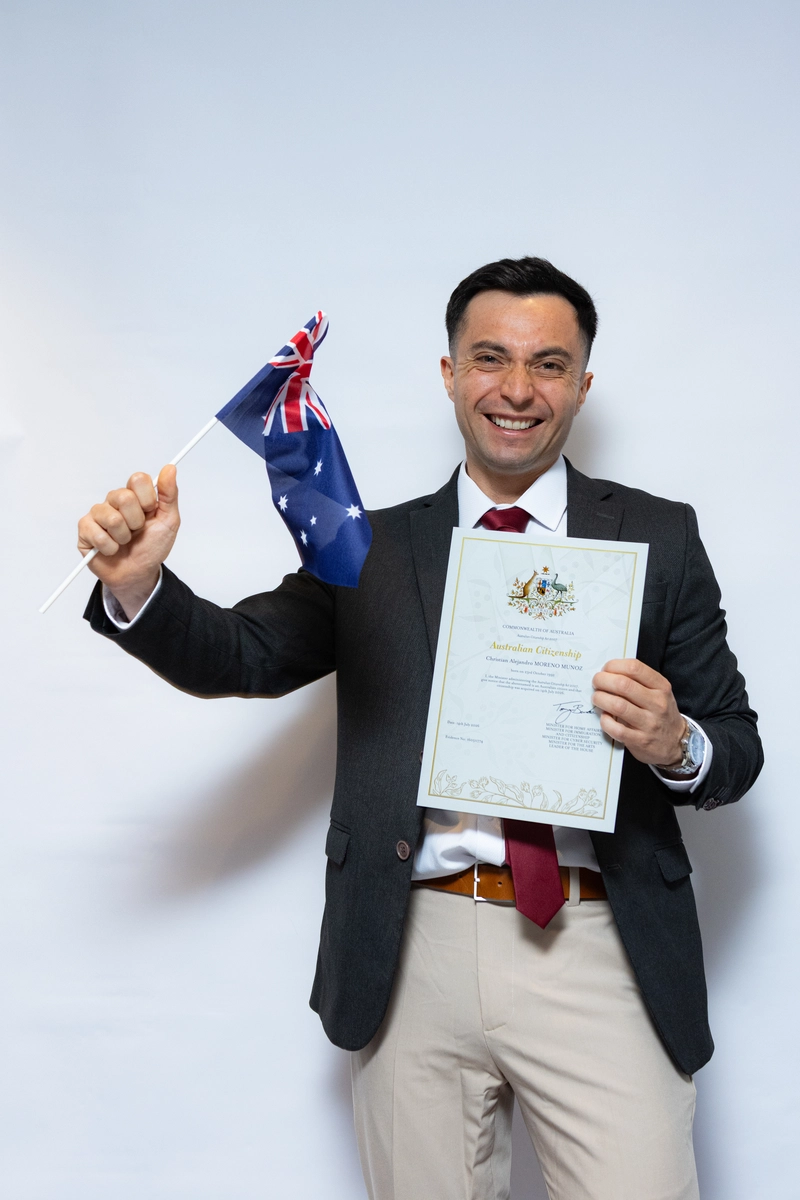 New citizen celebration portrait session in Sydney 9