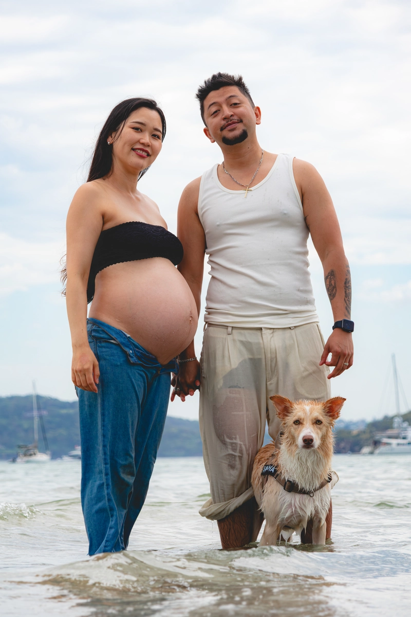 Maternity photography session with Miso in Sydney 18