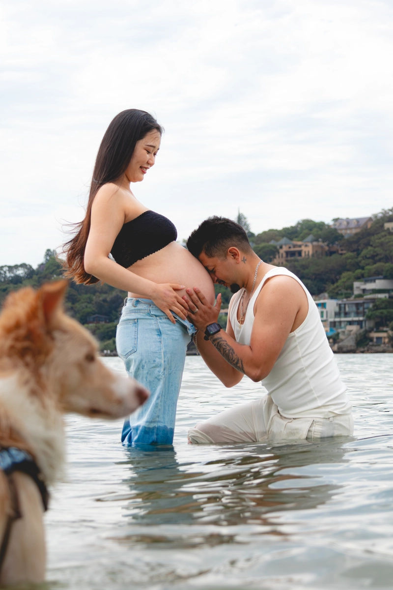Maternity photography session with Miso in Sydney 14