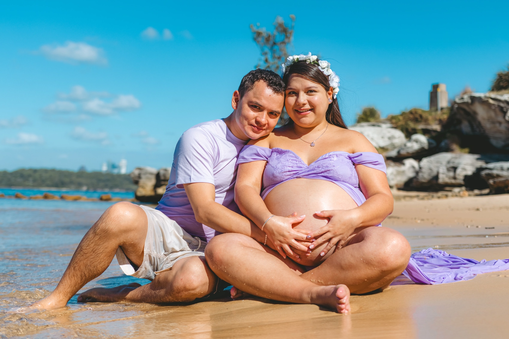 Maternity photography session with Nicol in Sydney 10