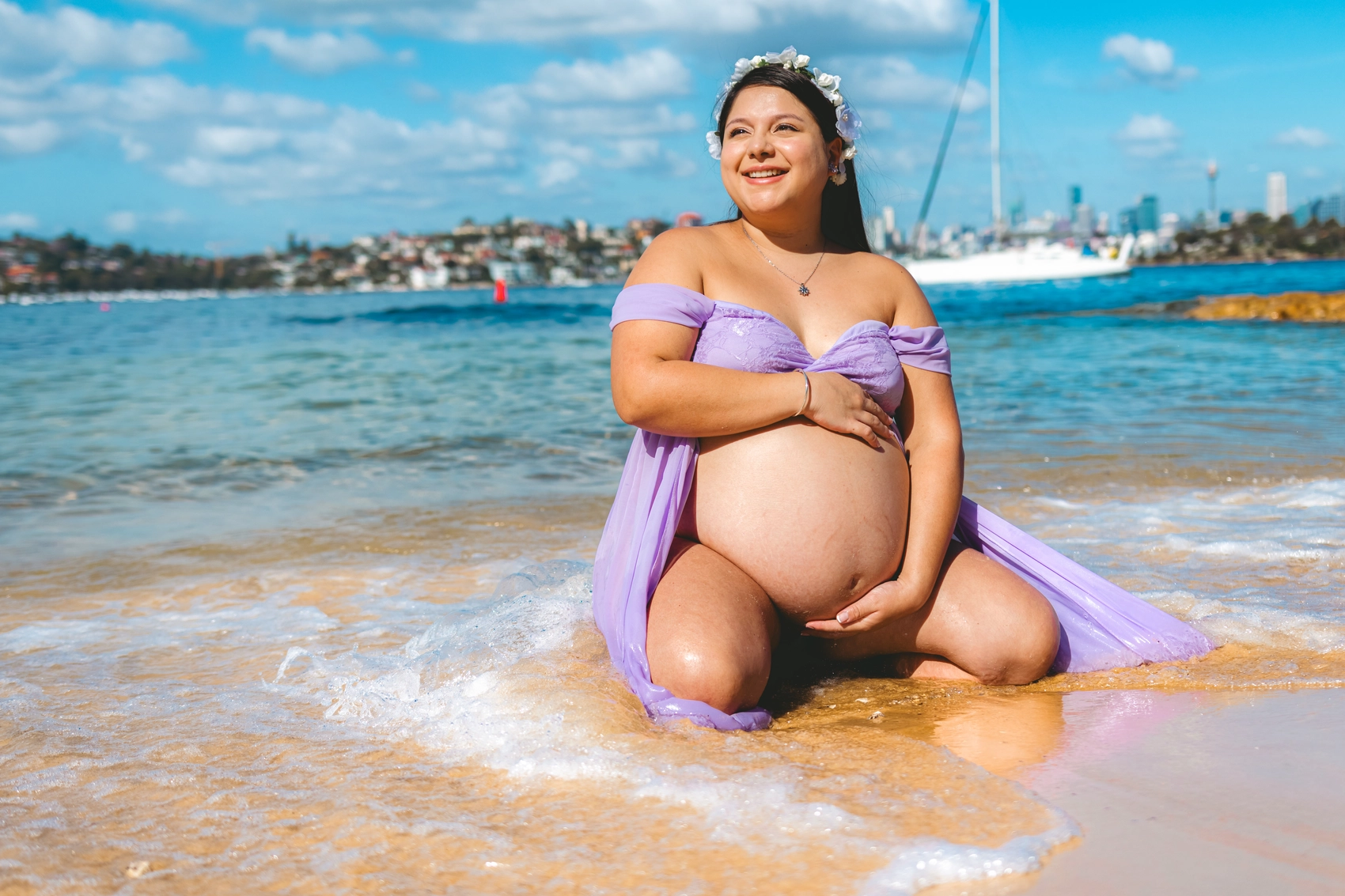 Maternity photography session with Nicol in Sydney 11