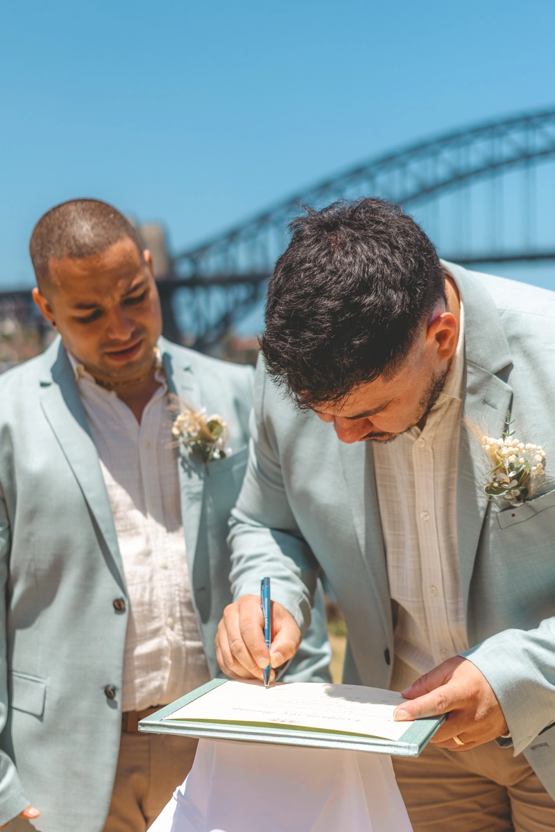 Wedding photography of Andrew and Alejo in Sydney 11