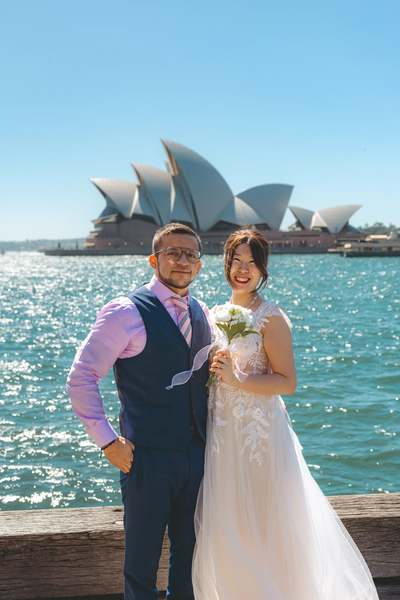Wedding photography of Helfo and Misaki in Sydney 7