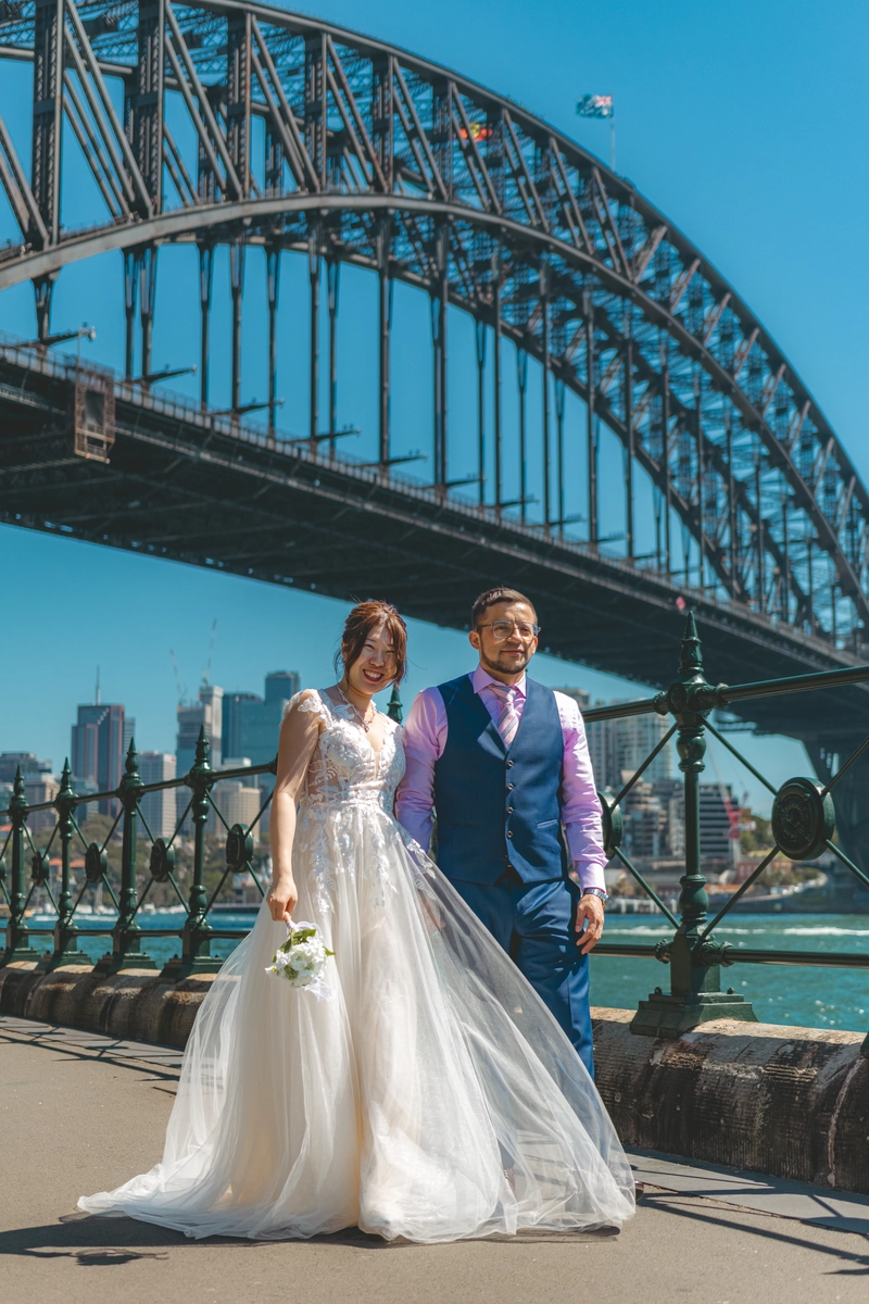 Wedding photography of Helfo and Misaki in Sydney 13
